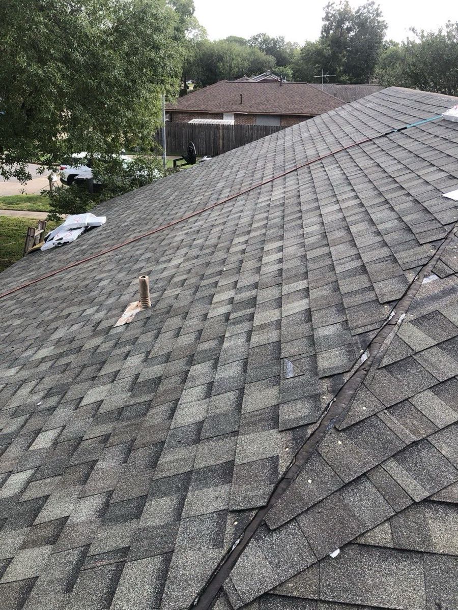 Finished architectural shingle roof — AttarCo Homes roofing contractor in Houston, TX